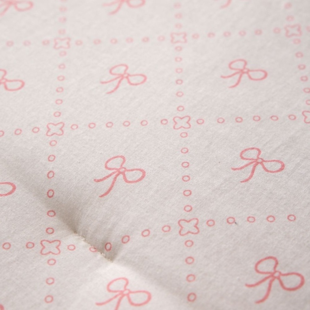 Eloise Bow Patterned Core Comforter Set